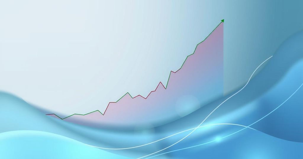 Graph showing Ethereum price trend with a focus on rising values near resistance levels in green and red tones.