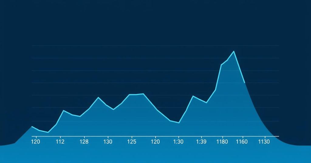 Graph illustrating Ethereum investment metrics, highlighting market sentiment and profit-loss dynamics using a cool blue palette.