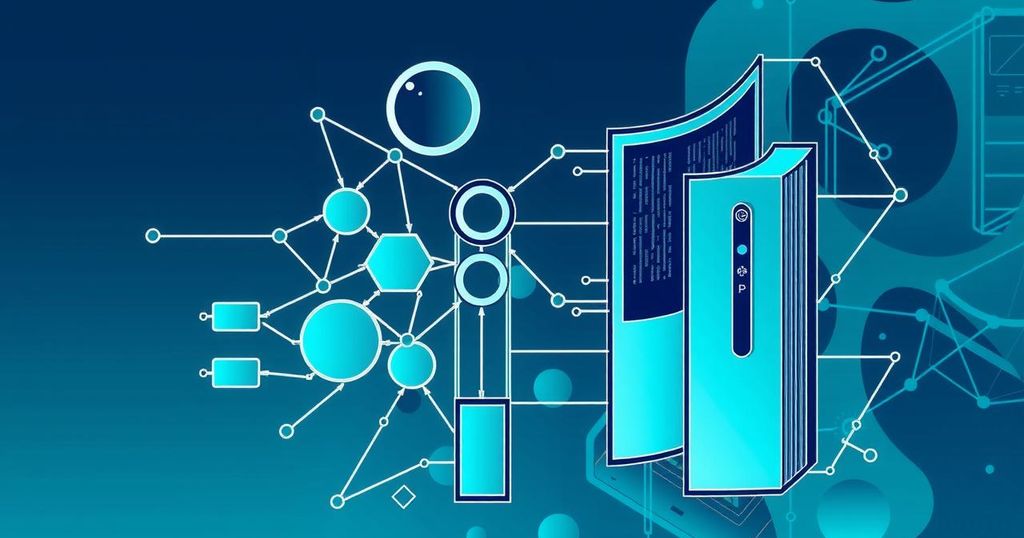 A digital illustration conceptualising the contrasts between modular and monolithic technology in crypto.